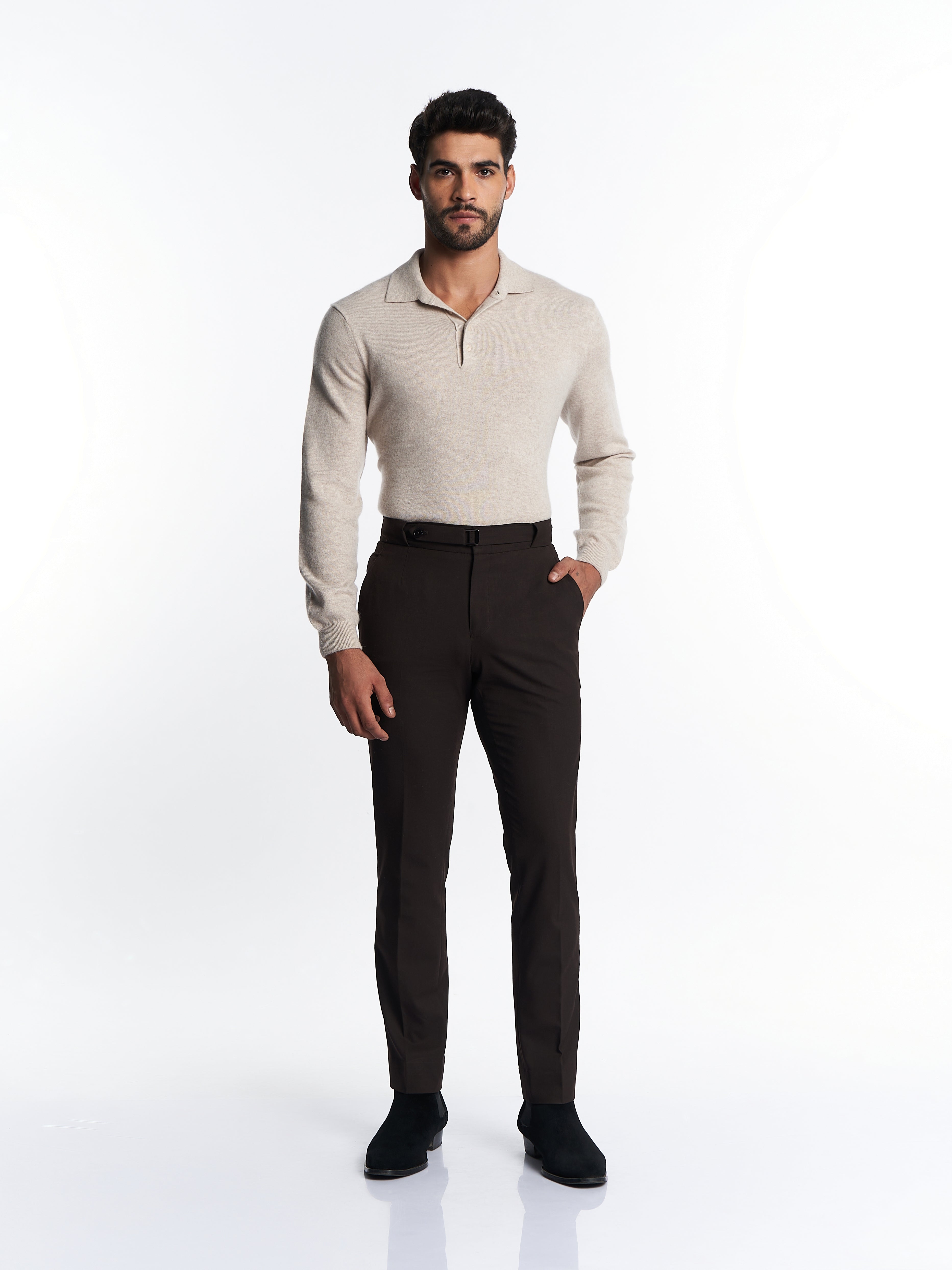 Polo T-Shirt Riche Puro Cachemire