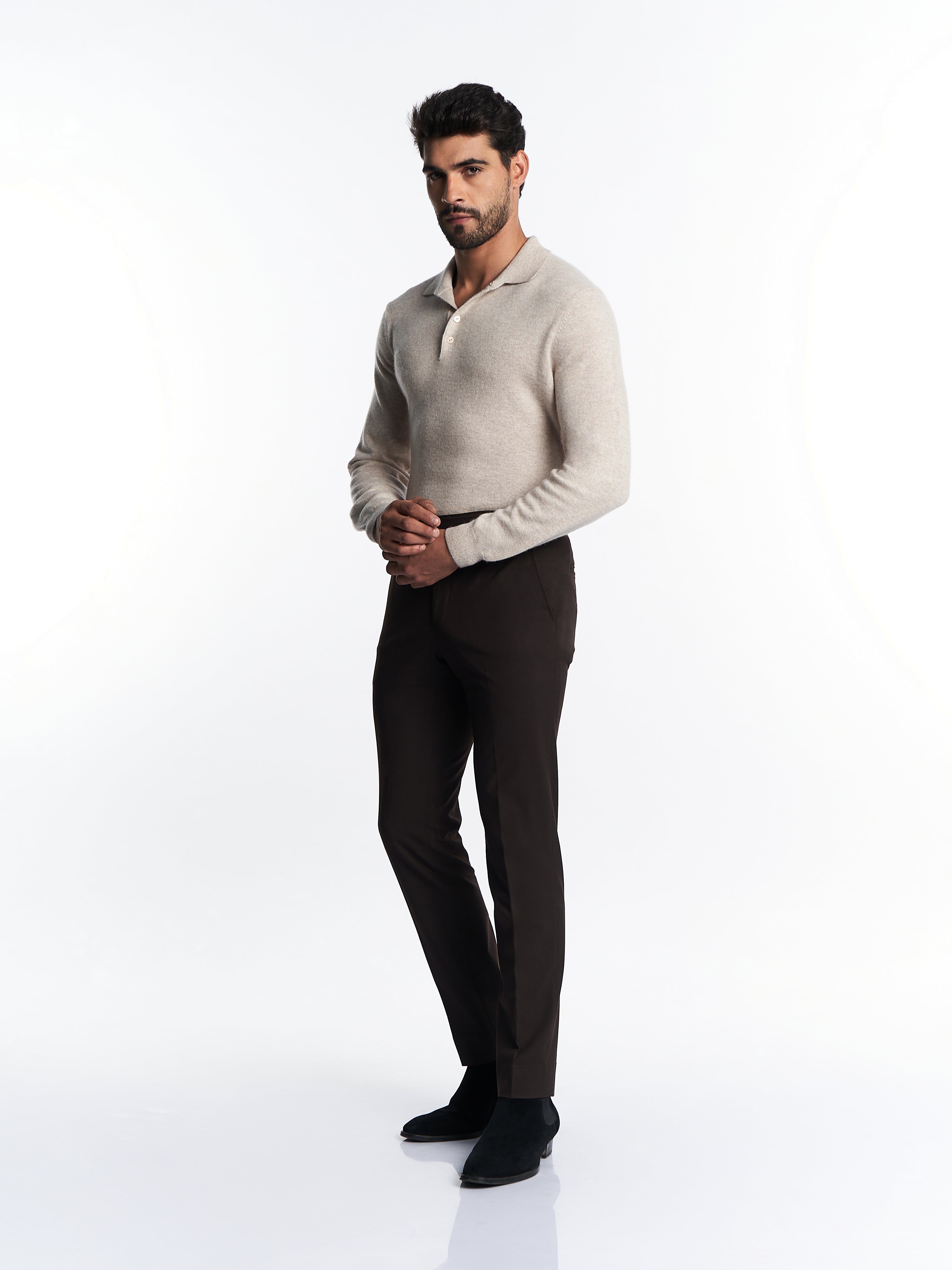 Polo T-Shirt Riche Puro Cachemire