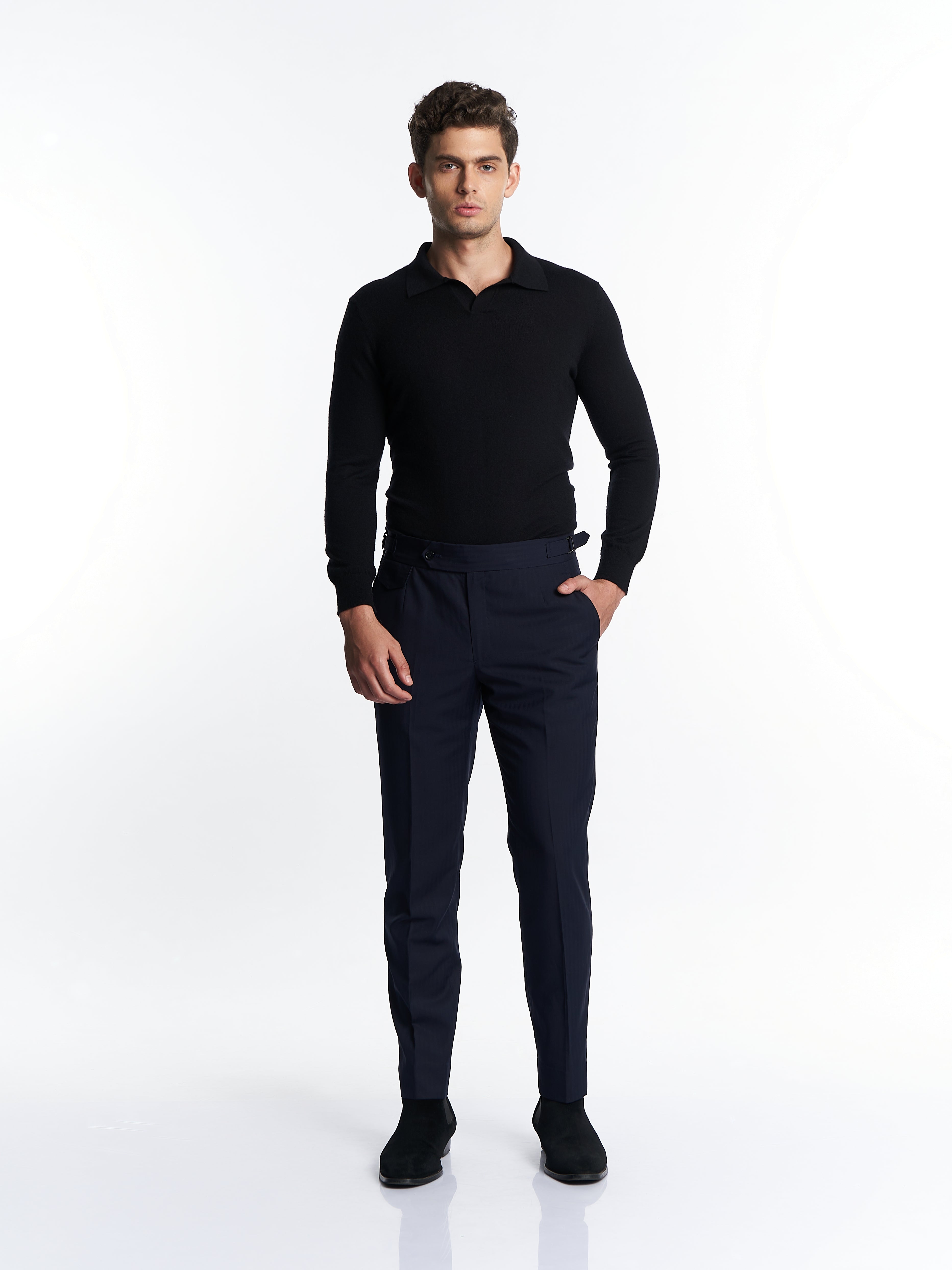 Polo T-Shirt Svelte Nero 