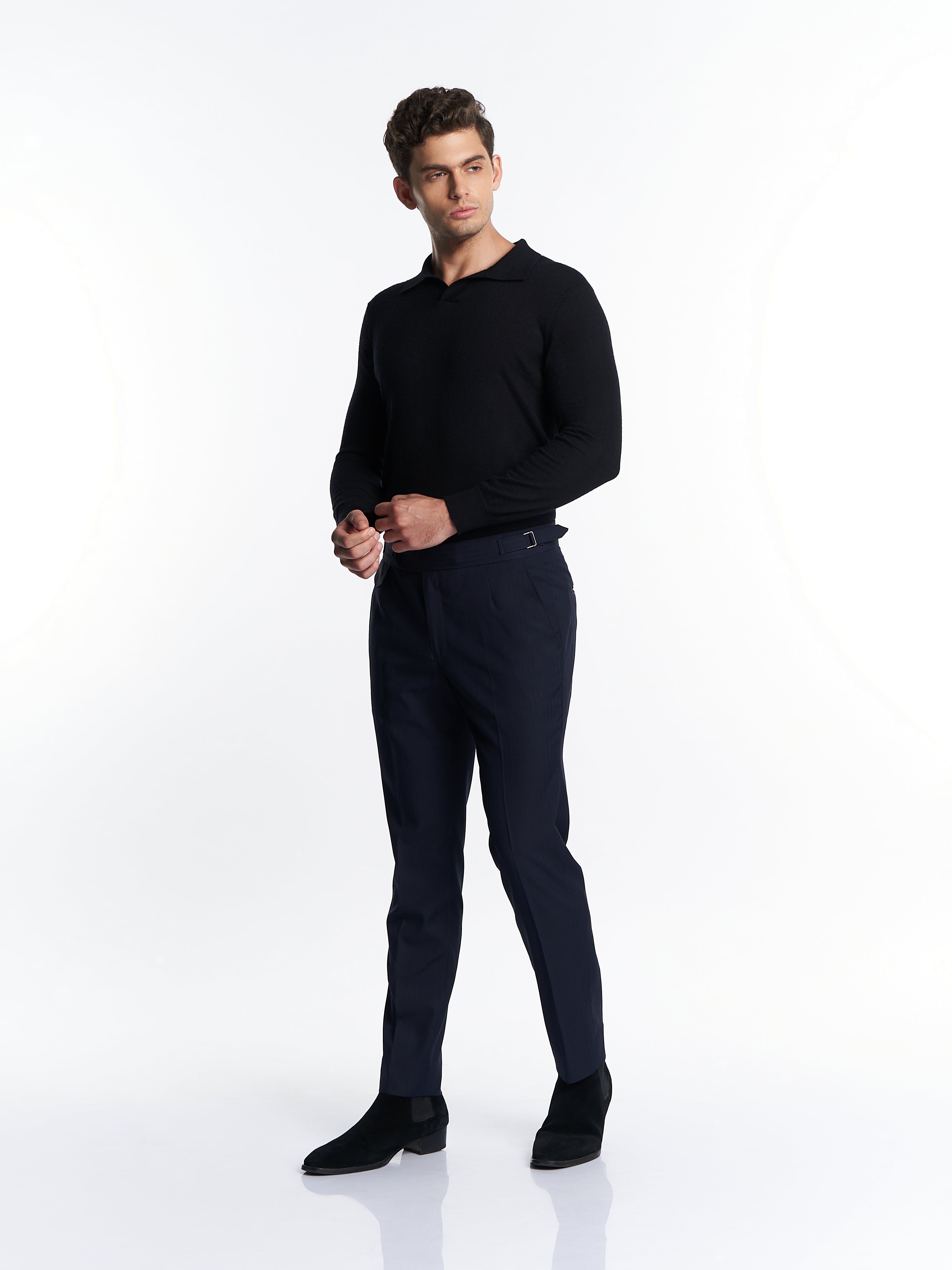 Polo T-Shirt Svelte Nero 