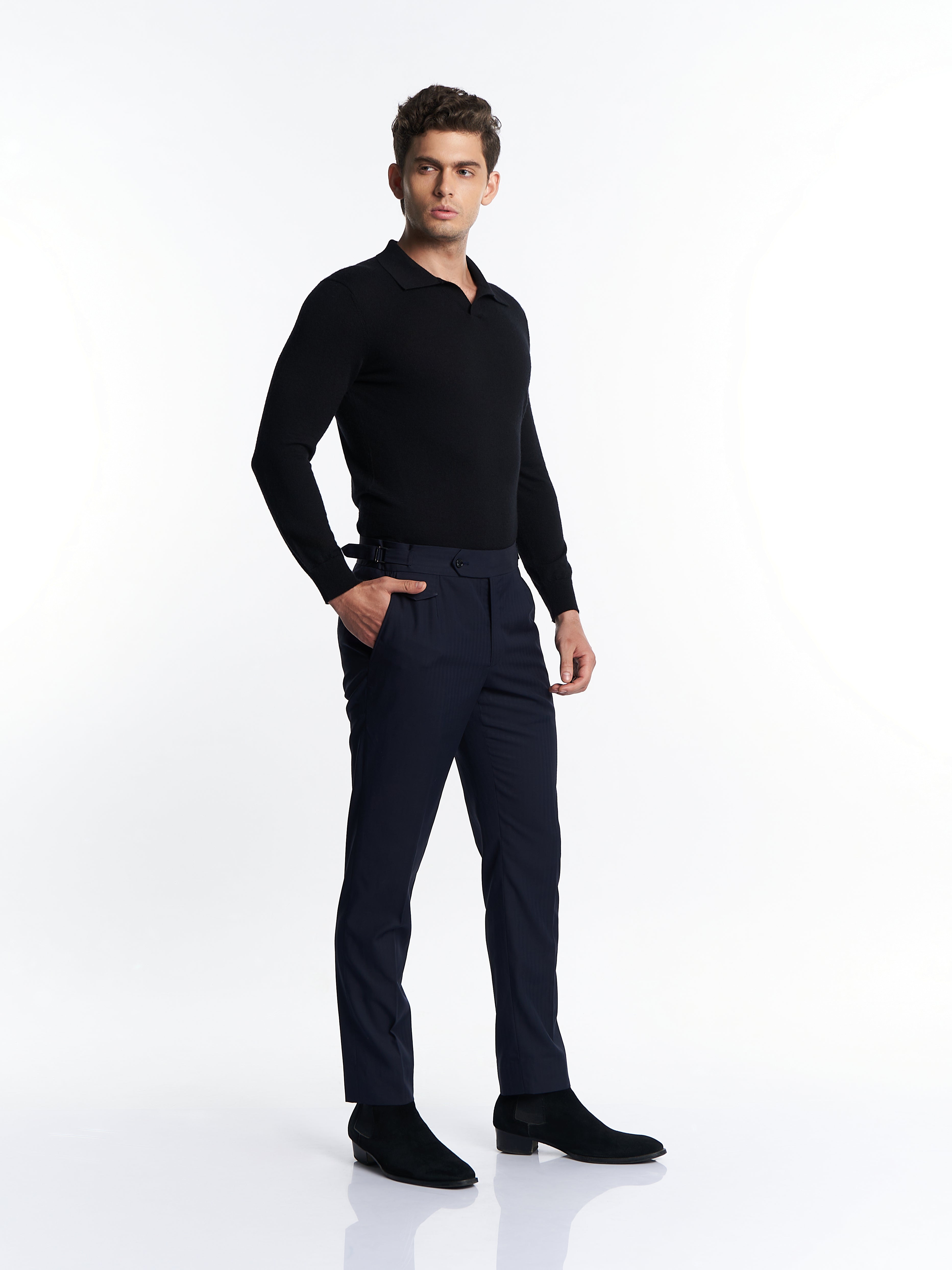 Polo T-Shirt Svelte Nero 