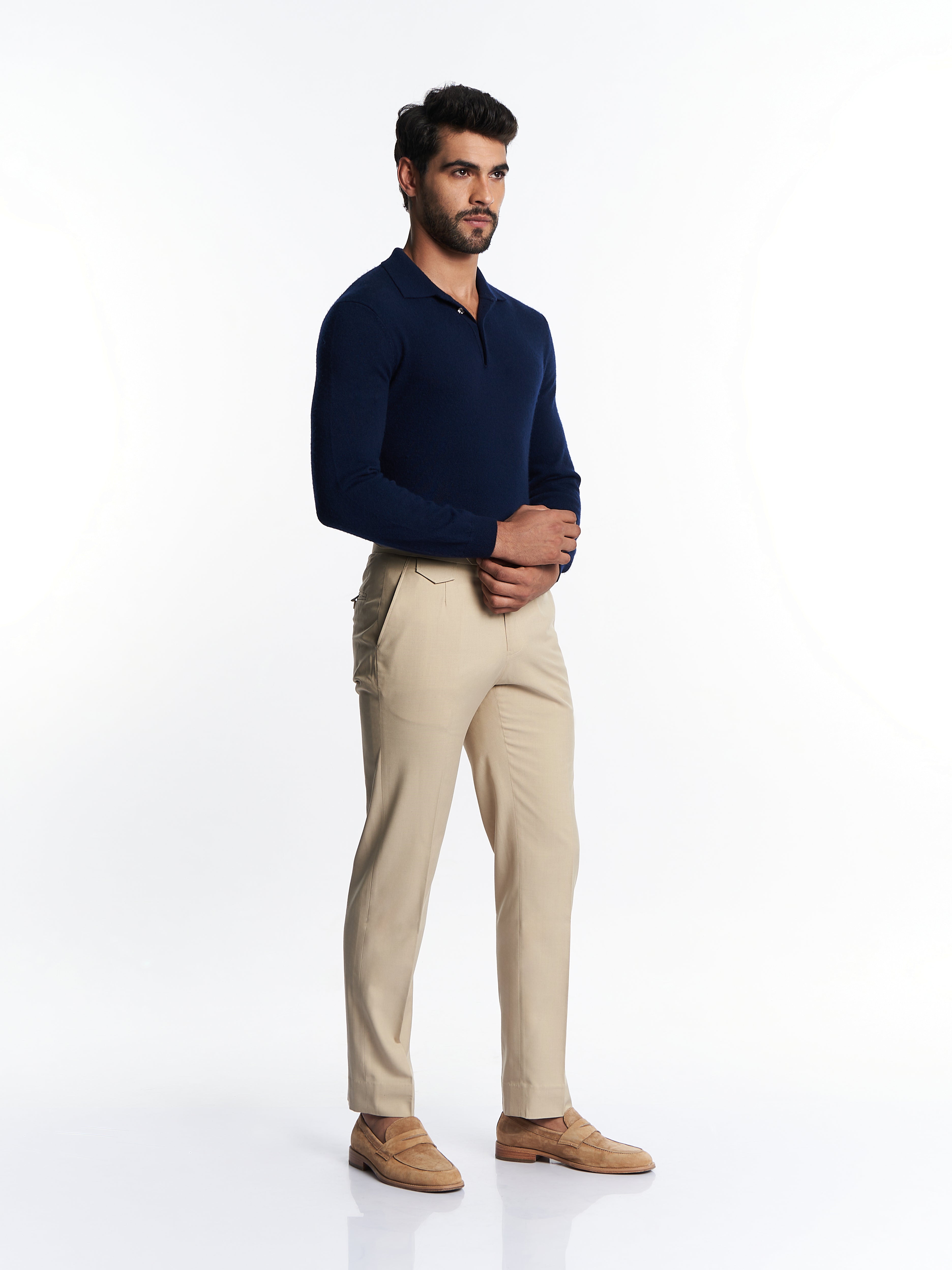 Polo T-Shirt Riche Puro Cachemire