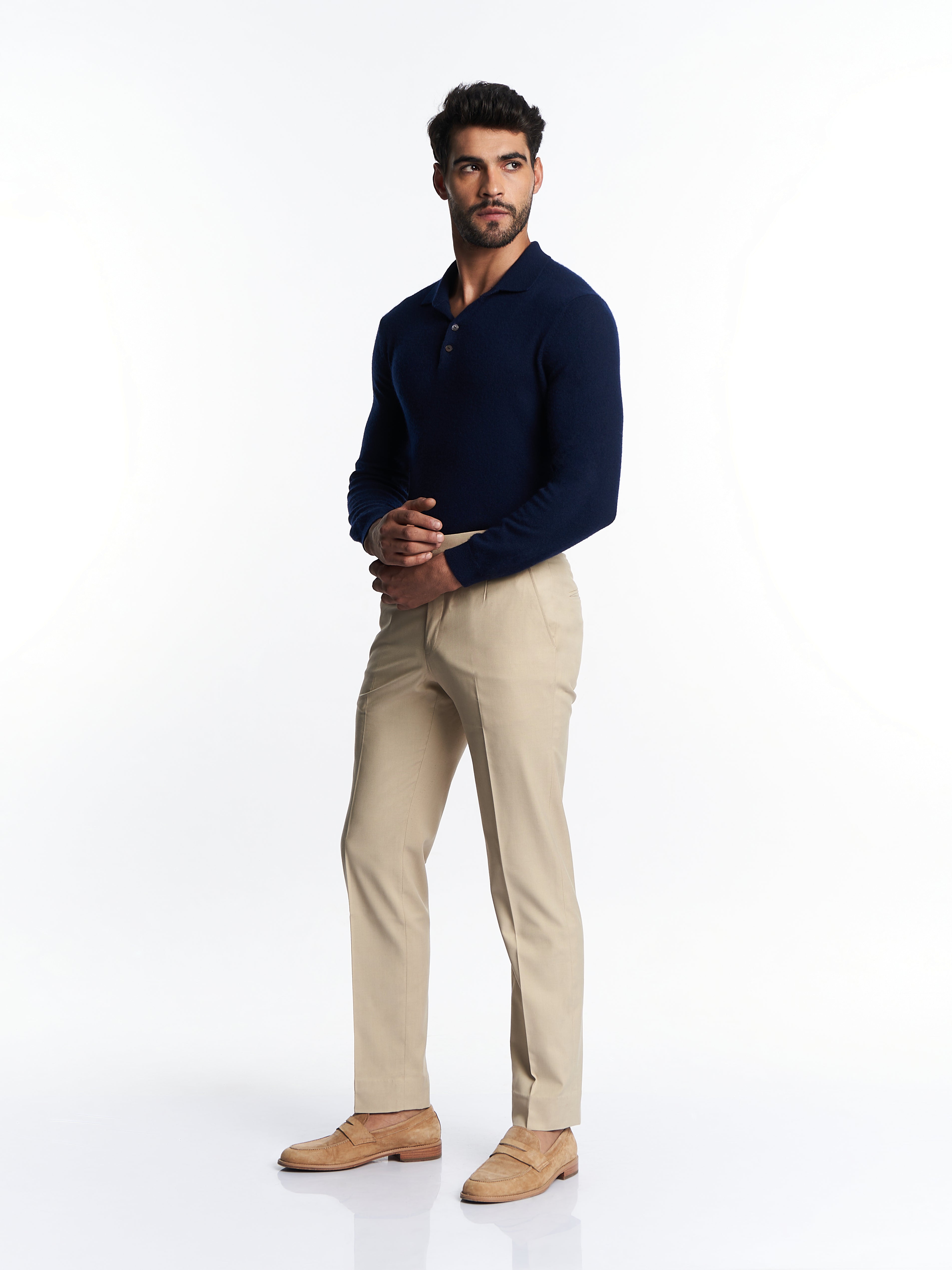 Polo T-Shirt Riche Puro Cachemire