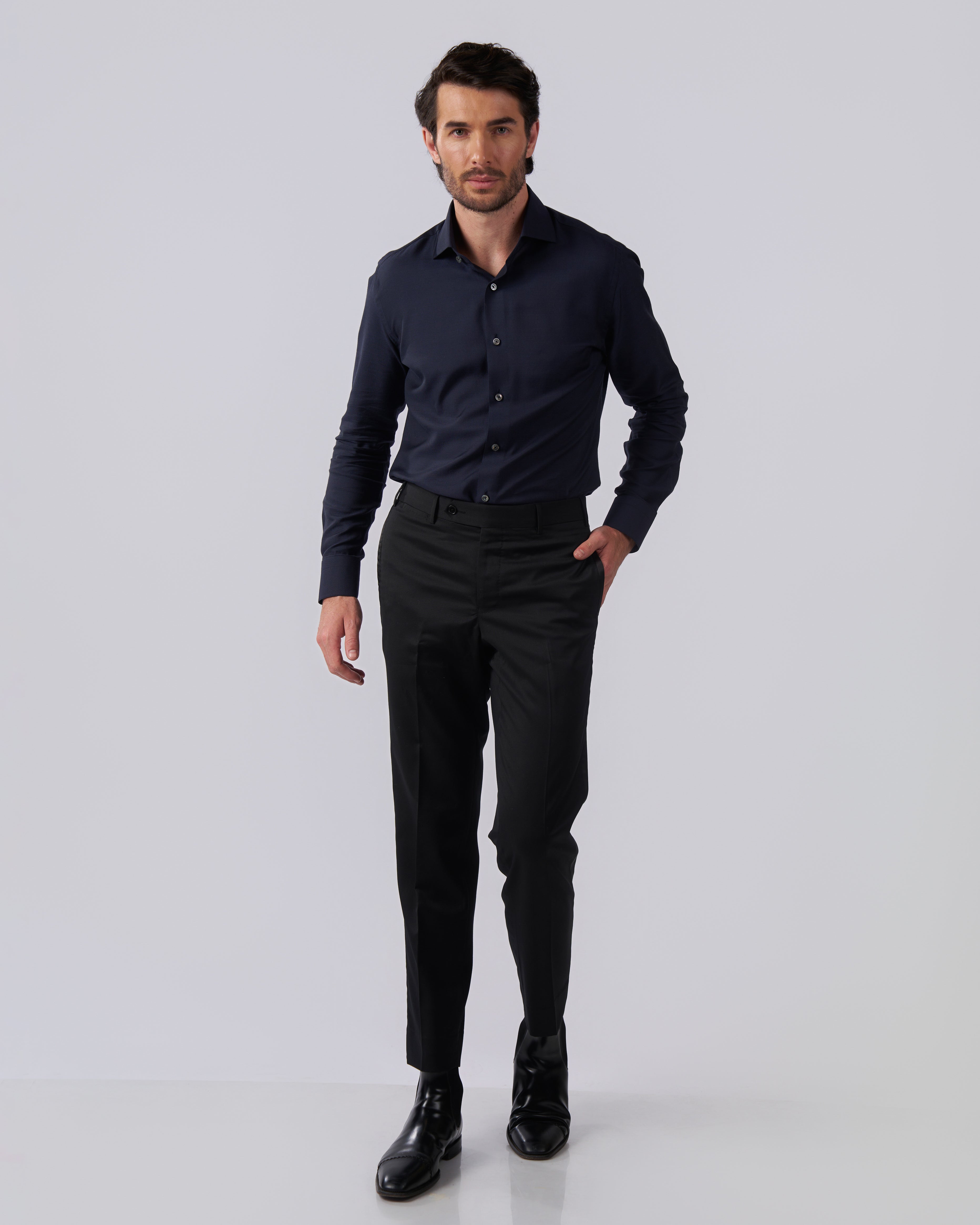 La chemise en laine Scuro