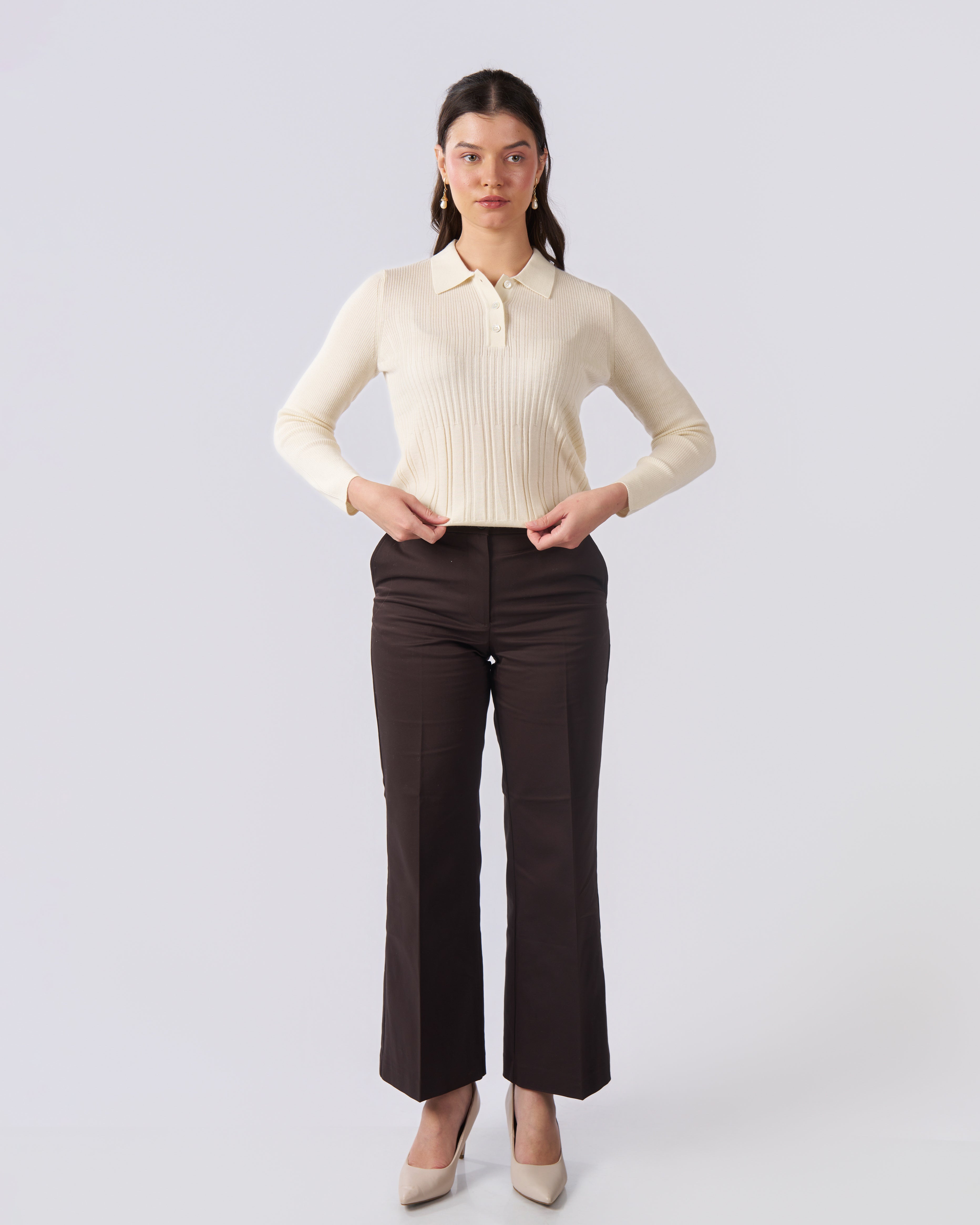 Le cachemire côtelé Sottile