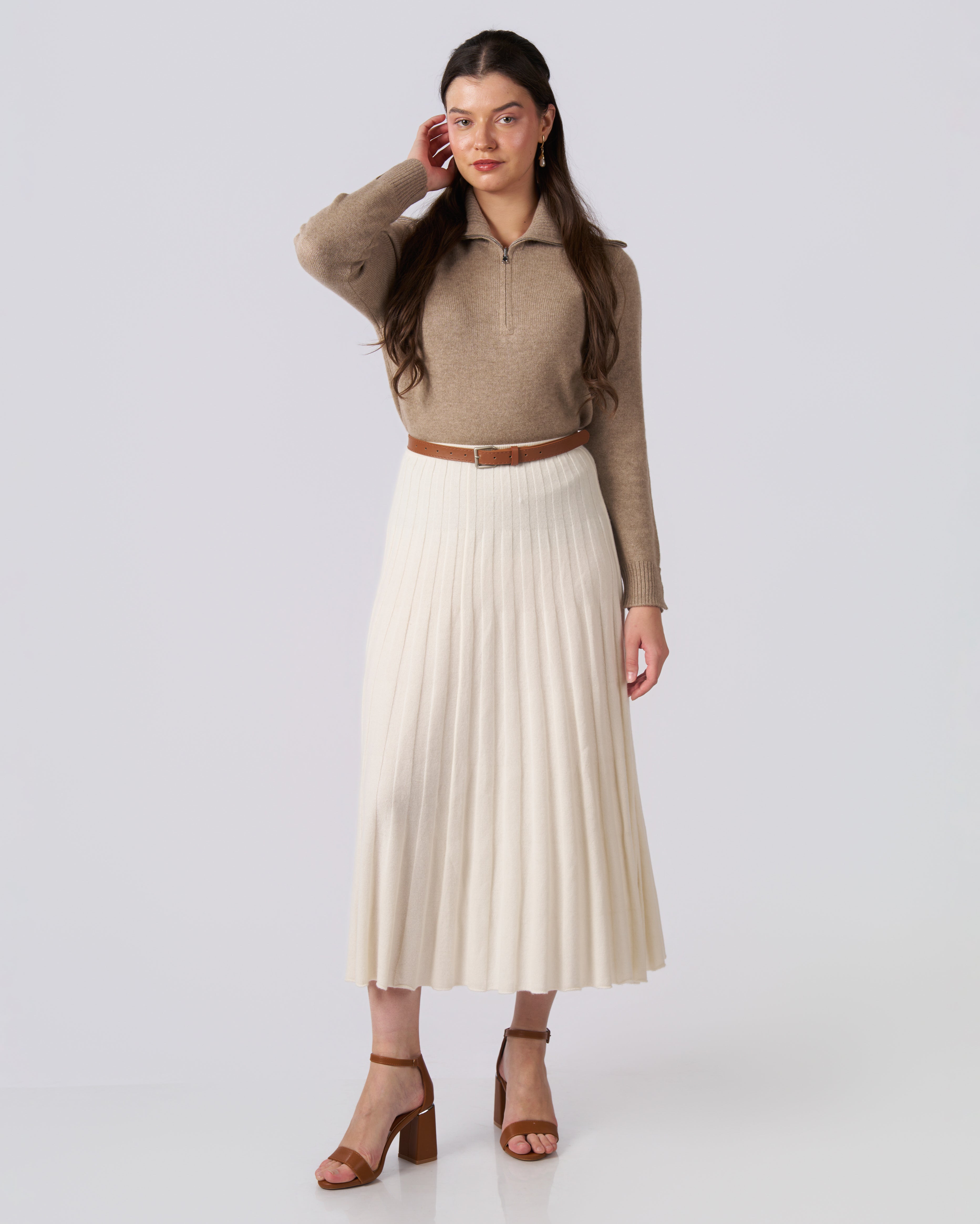 Le pull en cachemire Roche