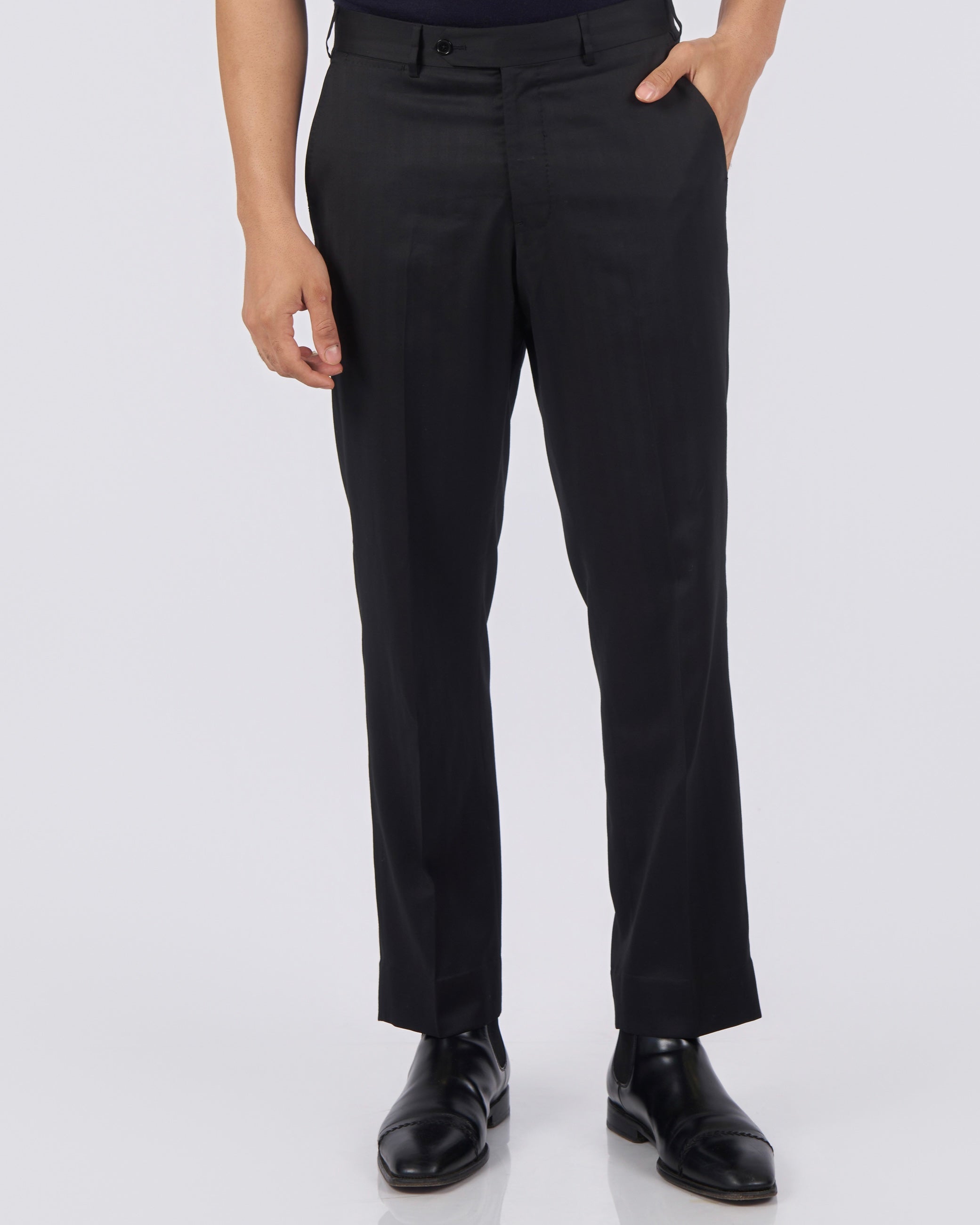 Pantalon tailleur Carbonio