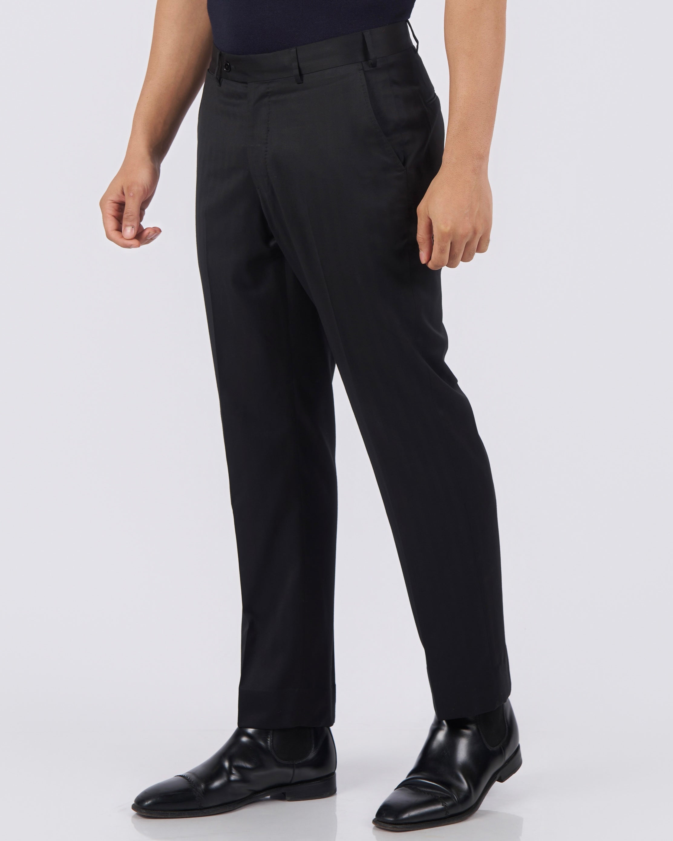 Pantalon tailleur Carbonio
