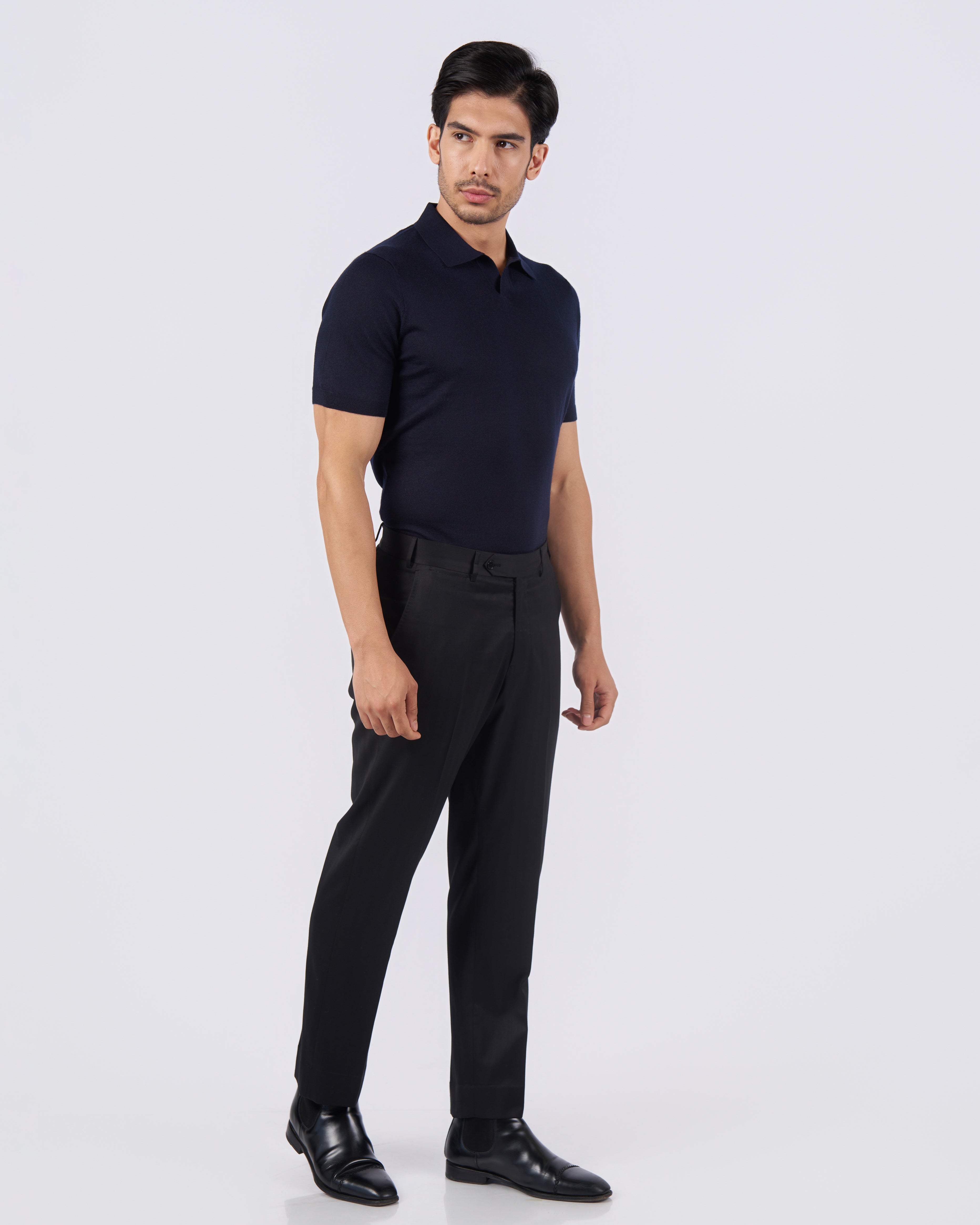 The Mezzanotte Cashmere Polo