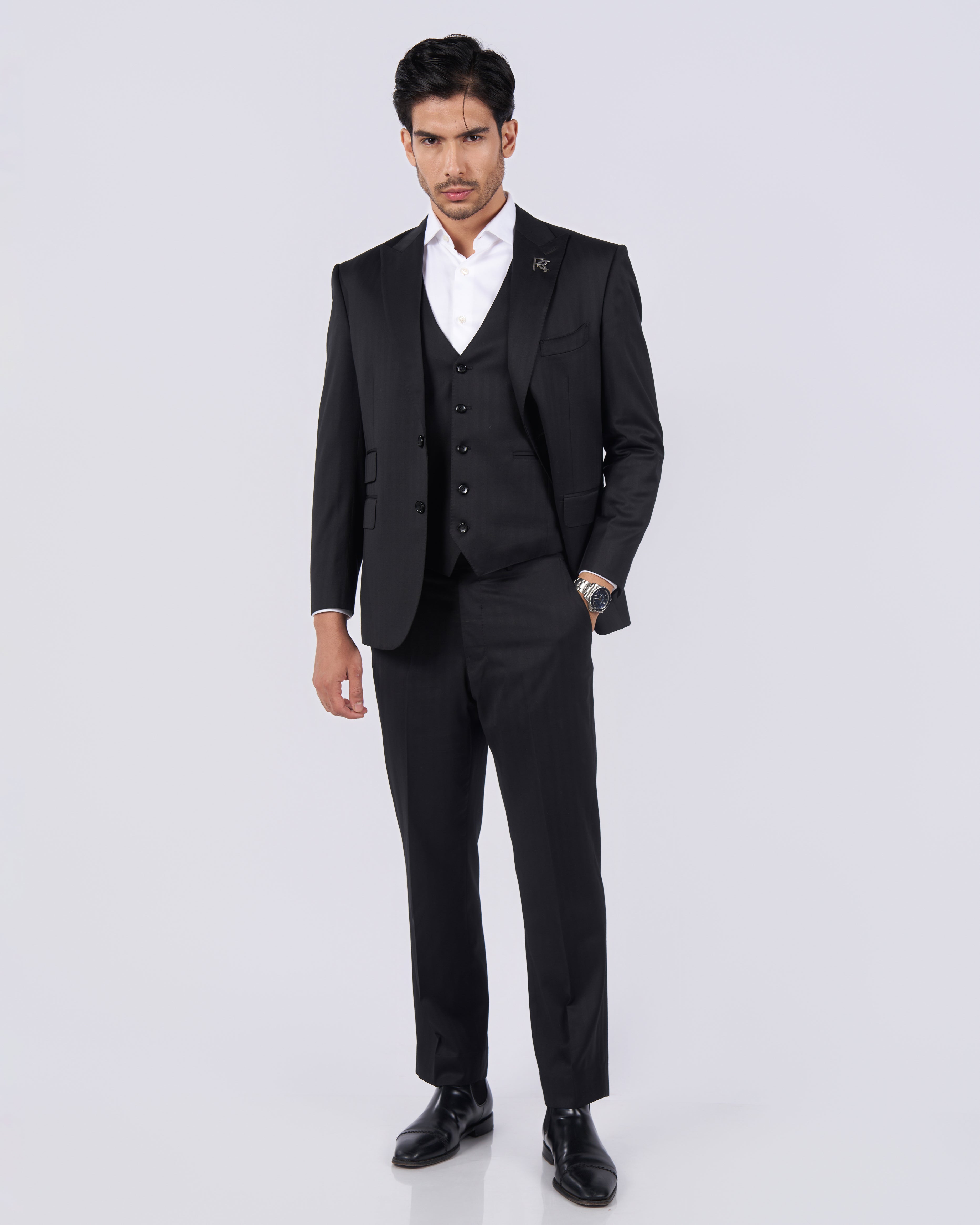 L'ensemble de trois pièces Nero Sovrano