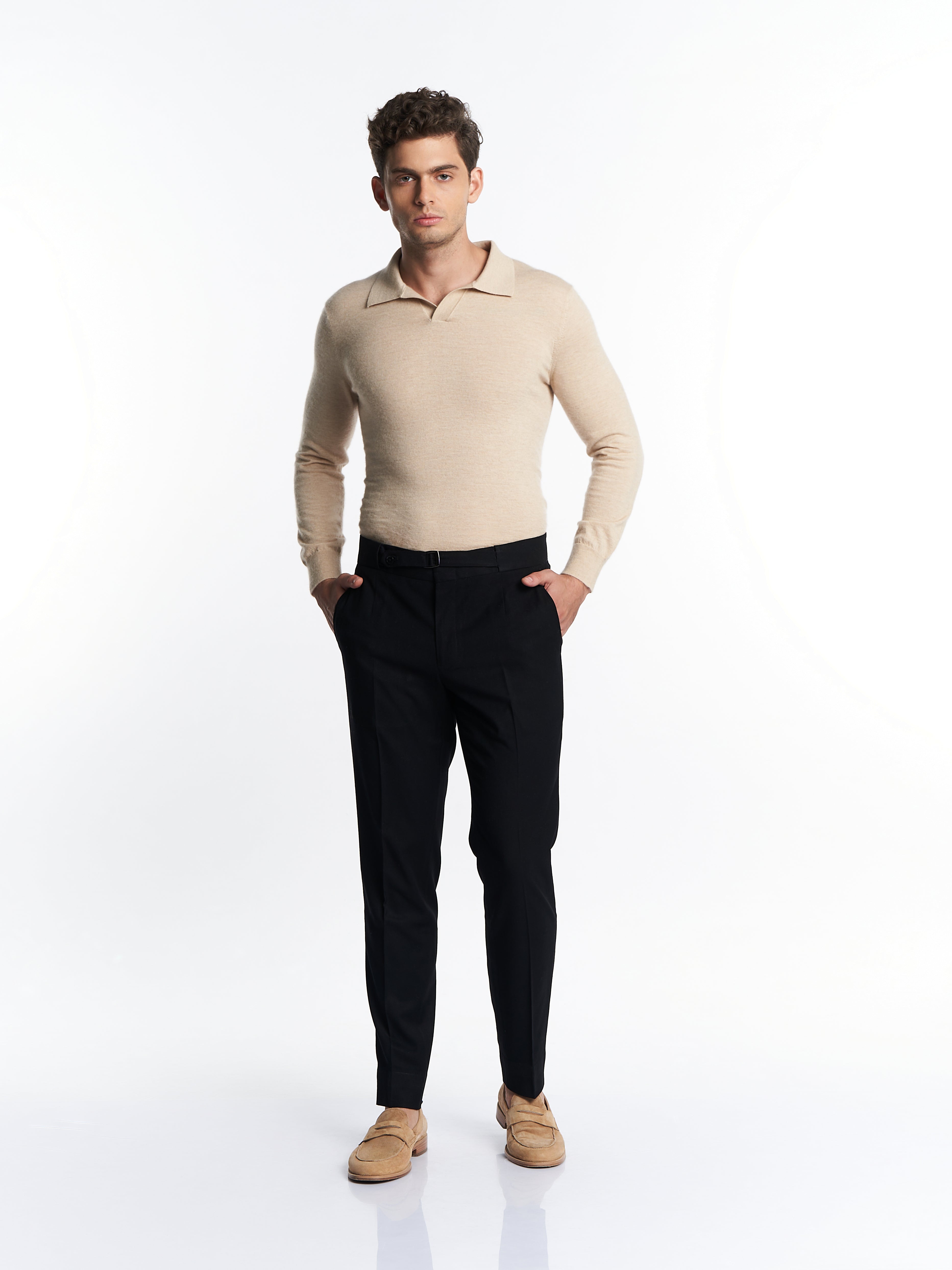 Polo T-Shirt Svelte Crème Di Cachemire 